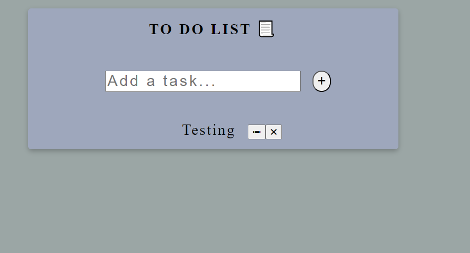 To-Do List